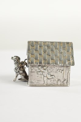 Lot 254 - A COLLECTION OF CONTINENTAL SILVER MINIATURE FURNITURE