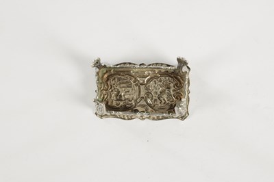 Lot 254 - A COLLECTION OF CONTINENTAL SILVER MINIATURE FURNITURE