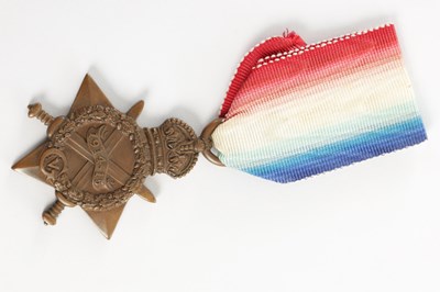 Lot 470 - A SET OF BRITISH WW1 CAMPAIGN MEDALS AWARDED TO G.L.HUNT