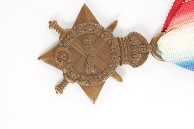 Lot 470 - A SET OF BRITISH WW1 CAMPAIGN MEDALS AWARDED TO G.L.HUNT