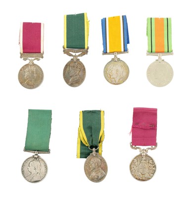 Lot 484 - A COLLECTION OF HISTORICAL BRITISH MILITARY AND SERVICE MEDALS