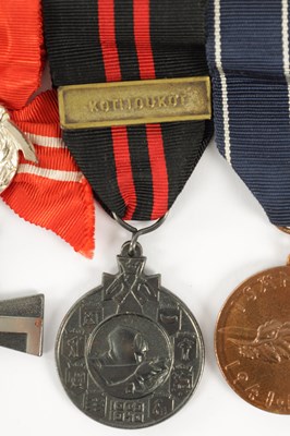 Lot 475 - A BAR OF 20TH CENTURY FINNISH MILITARY DECORATIONS AND AWARDS