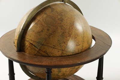 Lot A PAIR OF 18TH CENTURY AND LATER TERRESTRIAL AND CELESTIAL GLOBES ON GLOBES