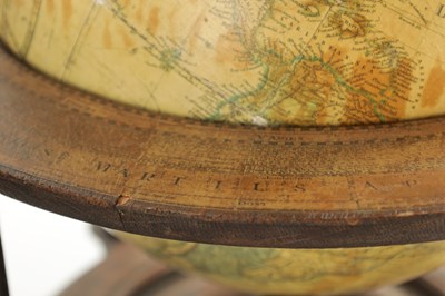 Lot A PAIR OF 18TH CENTURY AND LATER TERRESTRIAL AND CELESTIAL GLOBES ON GLOBES