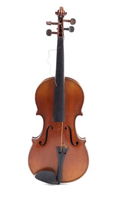 Lot 769 - A CASED VIOLIN AND BOW