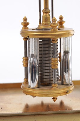Lot 1120 - GUILMET, PARIS. A RARE LATE 19TH CENTURY FRENCH FOUR-GLASS TORSION CLOCK