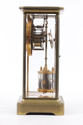 Lot 1120 - GUILMET, PARIS. A RARE LATE 19TH CENTURY FRENCH FOUR-GLASS TORSION CLOCK
