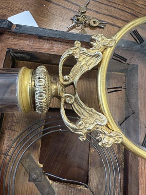 Lot 1057 - JEAN EUGENE ROBERT-HOUDIN, PARIS. A RARE MID 19TH CENTURY ORMOLU GLASS COLUMN MYSTERY CLOCK