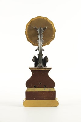 Lot 1090 - EUEGENE ROBERT-HOUDIN, PARIS. A MID 19TH CENTURY PATINATED AND GILT BRONZE MYSTERY CLOCK