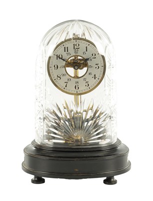 Lot 1045 - AN EARLY 20TH CENTURY FRENCH ELECTRIC BULLE MANTEL CLOCK