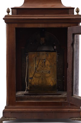 Lot EARDLEY NORTON, LONDON, A LATE 18TH CENTURY MAHOGANY AND ORMOLU VERGE BRACKET CLOCK