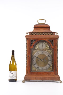 Lot EARDLEY NORTON, LONDON, A LATE 18TH CENTURY MAHOGANY AND ORMOLU VERGE BRACKET CLOCK