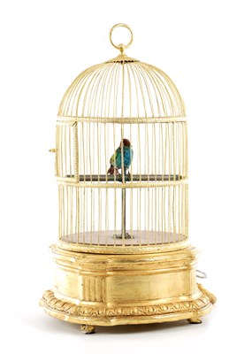 Lot 642 - A 19TH CENTURY FRENCH SINGING BIRD AUTOMATION