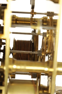 Lot 1065 - LUND AND BLOCKLEY, LONDON. A FINE 19TH CENTURY FLOOR STANDING MAHOGANY REGULATOR CLOCK