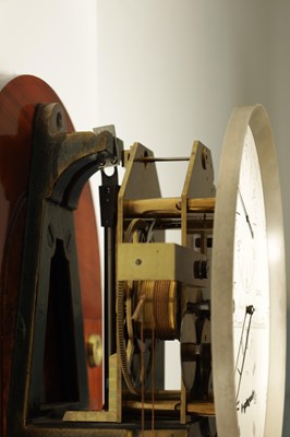 Lot 1016 - DENT, LONDON. A FINE MAHOGANY AND BURR WALNUT WALL MOUNTED REGULATOR, NO. 1774