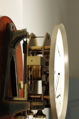 Lot 1016 - DENT, LONDON. A FINE MAHOGANY AND BURR WALNUT WALL MOUNTED REGULATOR, NO. 1774