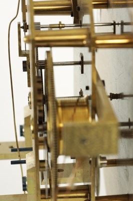 Lot 1016 - DENT, LONDON. A FINE MAHOGANY AND BURR WALNUT WALL MOUNTED REGULATOR, NO. 1774