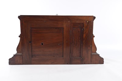 Lot 981 - CHADBURN AND SON, LIVERPOOL. A LATE 19TH CENTURY CARVED WALNUT WEATHER STATION