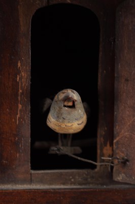 Lot 1027 - A LARGE LATE 19TH CENTURY MUSICAL BLACK FOREST CUCKOO WALL CLOCK