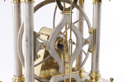 Lot 1109 - A FINE AND RARE LATE 19TH CENTURY FRENCH INDUSTRIAL AUTOMATION CLOCK FORMED AS A STEAM-DRIVEN WATER PUMP