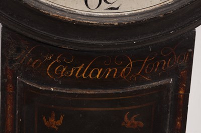 Lot 998 - THOMAS EASTLAND, LONDON. AN 18TH CENTURY ACT OF PARLIAMENT / TAVERN WALL CLOCK
