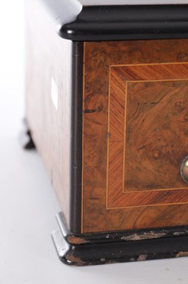 Lot 779 - A LATE 19TH CENTURY SWISS INTERCHANGABLE CYLINDER MUSIC BOX