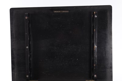 Lot 779 - A LATE 19TH CENTURY SWISS INTERCHANGABLE CYLINDER MUSIC BOX