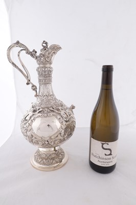 Lot 449 - GOLDSMITH AND SILVERSMITH COMPANY LTD A SILVER EWER