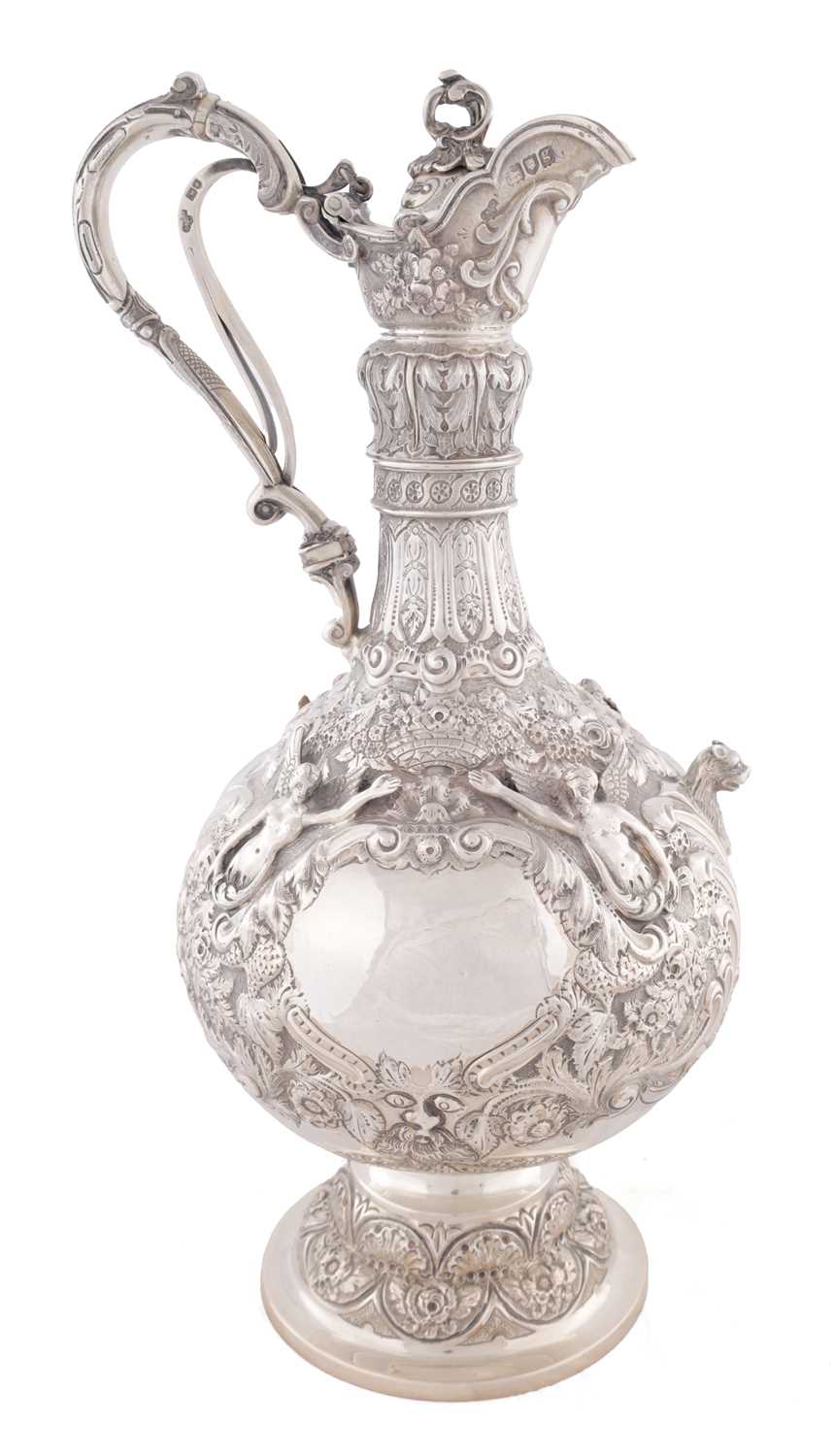 Lot 449 - GOLDSMITH AND SILVERSMITH COMPANY LTD A SILVER EWER