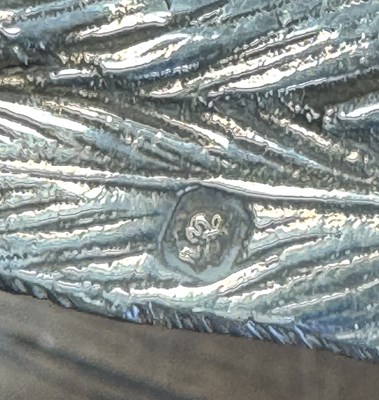 Lot 418 - A PAIR OF CONTINENTAL SILVER PHEASANTS