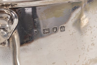 Lot 390 - HOLLAND, ALDWINCKLE AND SLATER, LONDON. A VICTORIAN SILVER PUNCH BOWL