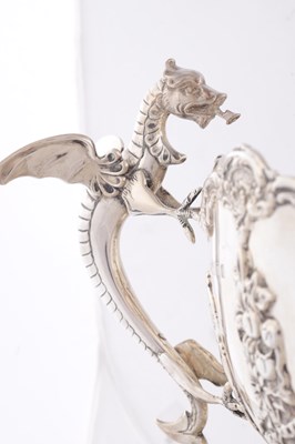 Lot 383 - CHARLES BOYTON & SON LTD. LONDON. A GEORGE V SILVER MONTEITH BOWL