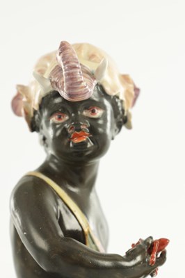 Lot 31 - A PAIR OF EARLY DERBY PORCELAIN FIGURES FROM THE CONTINENTS SERIES