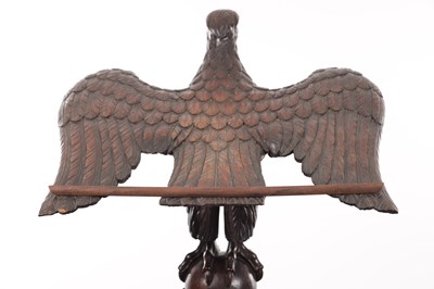 Lot 1339 - A LATE 19TH CENTURY CARVED OAK GOTHIC STYLE LECTERN