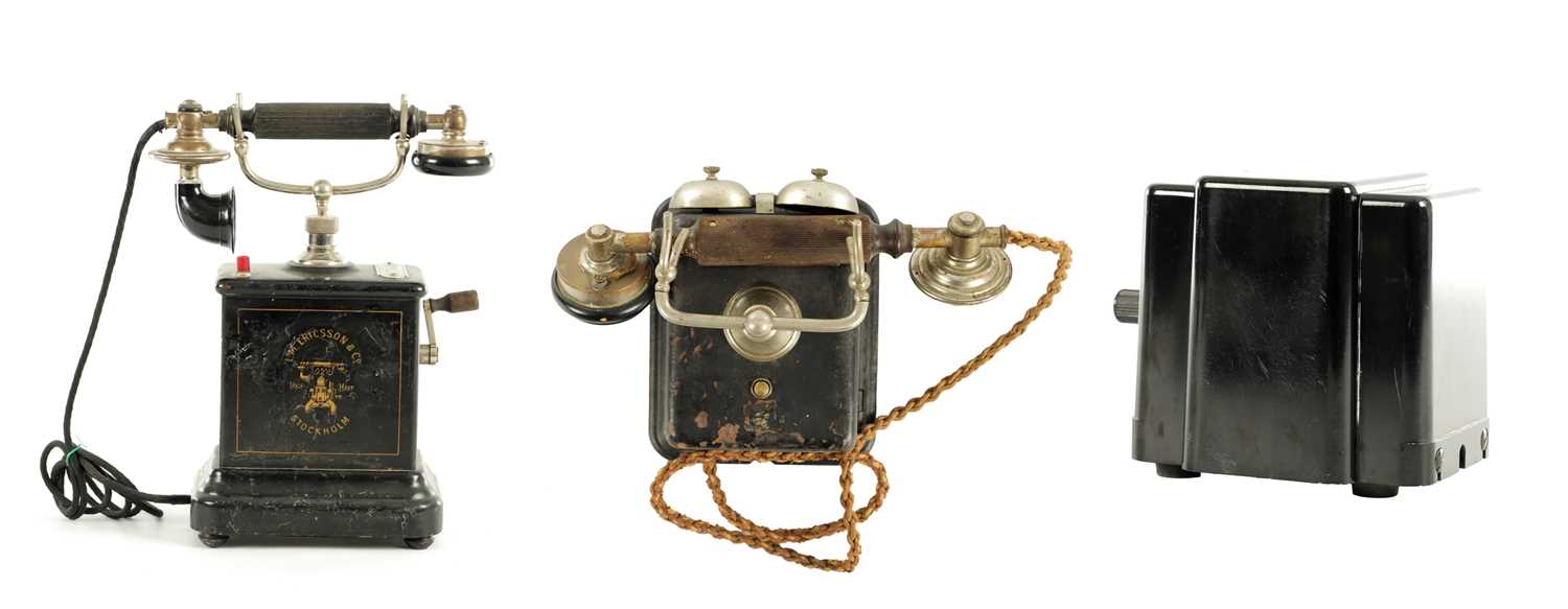Lot 398 - AN ERICSSON TELEPHONE AND RELATED ITEMS