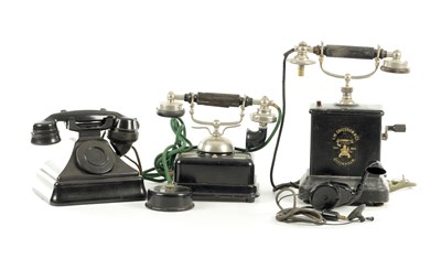 Lot 202 - AN ERICSSON TELEPHONE, AND TWO OTHERS