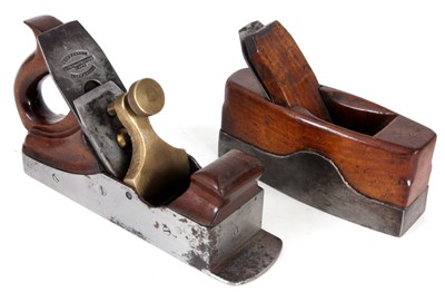 Lot 468 - TWO ANTIQUE WOOD WORKING PLANES possibly...