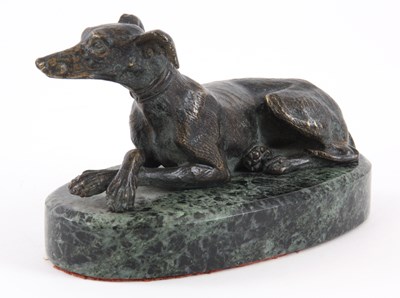 Lot 471 - A LATE 19TH CENTURY PATINATED BRONZE AND...