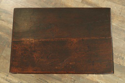 Lot 1168 - A 17TH CENTURY OAK TWO DRAWER RENT TABLE