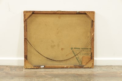 Lot 894 - A MID 20TH CENTURY NAIVE OIL ON CANVAS PORTRAIT OF A RACING PIGEON