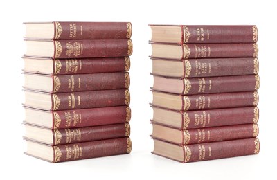 Lot 349 - A FULLY ILLUSTRATED SET OF CHARLES DICKENS NOVELS