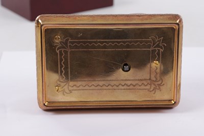 Lot 780 - A FINE MID 20TH CENTURY ENAMEL SINGING BIRD BOX BY KARL GRIESBAUM
