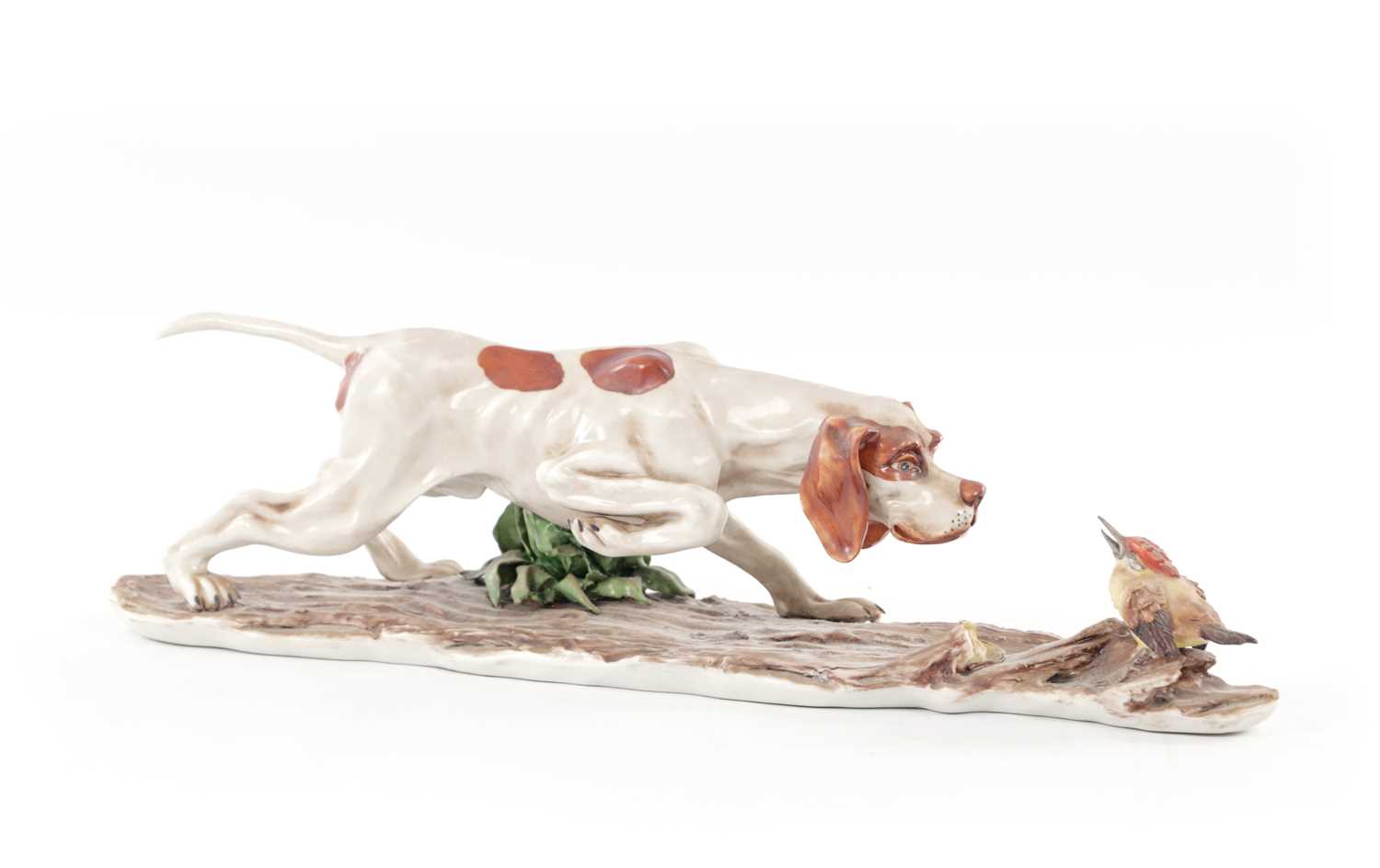 Lot 111 - A CAPO DI MONTE CERAMIC SCULPTURE
