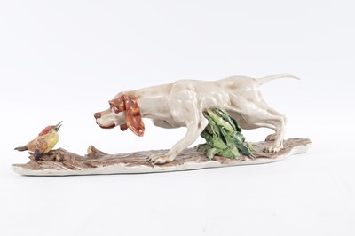 Lot 111 - A CAPO DI MONTE CERAMIC SCULPTURE