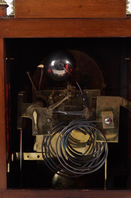 Lot 1036 - A LARGE 19TH CENTURY WALNUT AND ORMOLU MOUNTED THREE TRAIN QUARTER STRIKING BRACKET CLOCK