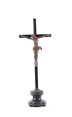 Lot 736 - A 17TH CENTURY GERMAN BOXWOOD CORPUS CHRISTI