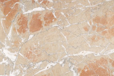 Lot 1205 - A GEORGE III MAHOGANY BREAKFRONT SERVING TABLE