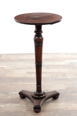 Lot 178 - A 19TH CENTURY MAHOGANY SIDE TABLE