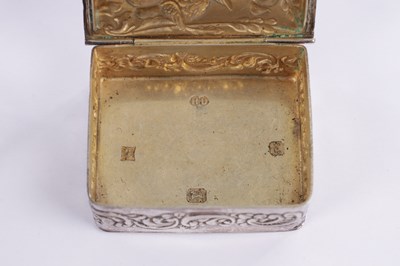 Lot 152 - TWO SILVER PATCH BOXES
