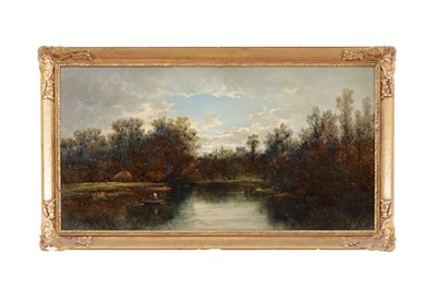 Lot 832 - WILLIAM PITT (BRITISH, 1851 - 1890) OIL ON CANVAS